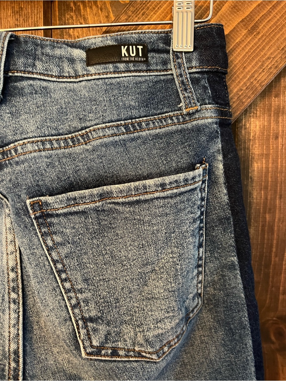 KUT women’s ankle straight leg Jeans size 01 - Picture 4 of 9